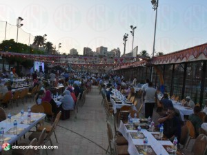 إفطار العاملين بنادي سبورتنج رمضان 2016